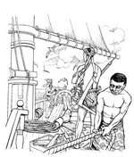 coloring page Slavery Revolt on the Amistad